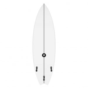 fourth shank surfboard - back