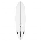 Fourth Time Piece Mid length Surfboard - back
