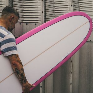 Fourth Surfboards Longboard Pink