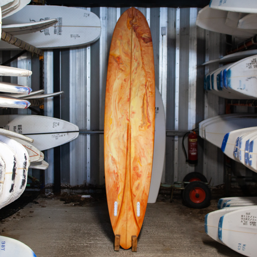 9'6 LoveMachine fm surfboard - back