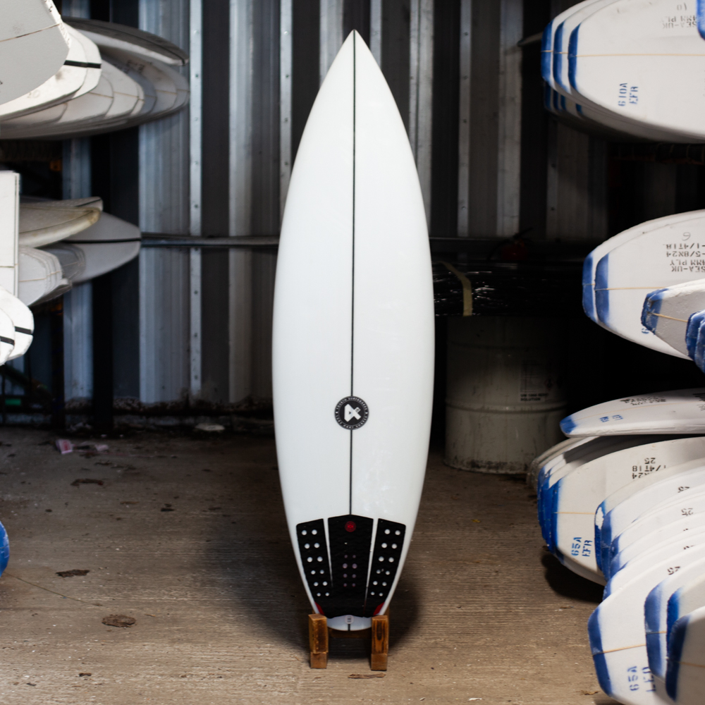 5'11 Fourth Rockstar Surfboard Squash tail - front