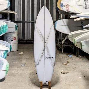 5'10 fourth weekend rockstar surfboard - front