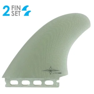Burch Twin Fins Large; Clear