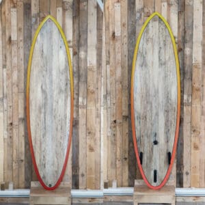 6'4" Form Mod Pro Surfboard (Agave Wood/Epoxy Construction)